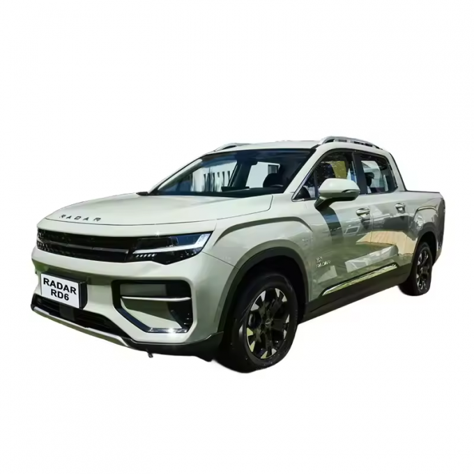کامیون های پیکاپ الکتریکی دو چرخ بزرگ با جیلی RD6 و گیرنده خودکار 0