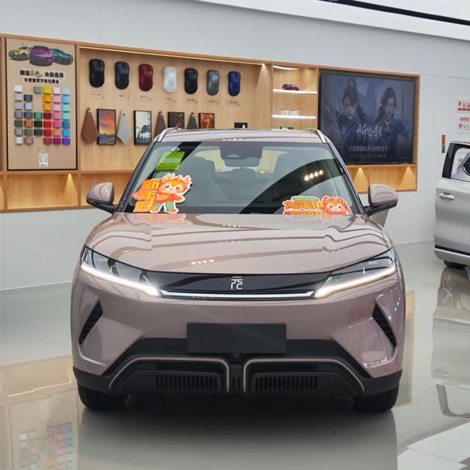 ماشین الکتریکی 2025 BYD Yuan بالا ماشین الکتریکی با محدوده 401 کیلومتر کاملا الکتریکی 5